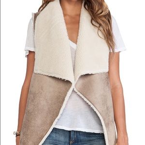 Faux Shearling Nia Vest by Graham and Spencer